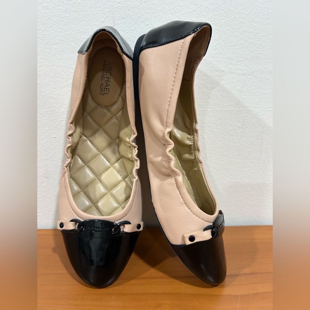Michael Kors MK City Ballet Flats- Size 8